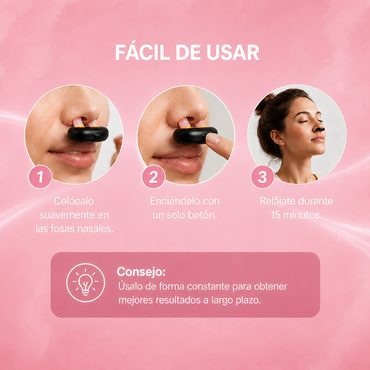 Terapia Nasal de Luz Infrarroja