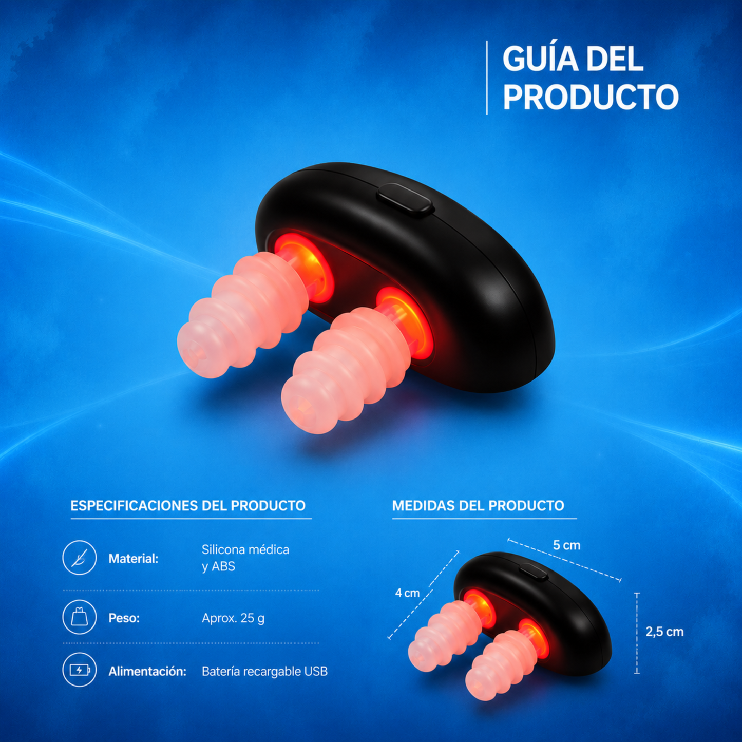 Terapia Nasal de Luz Infrarroja